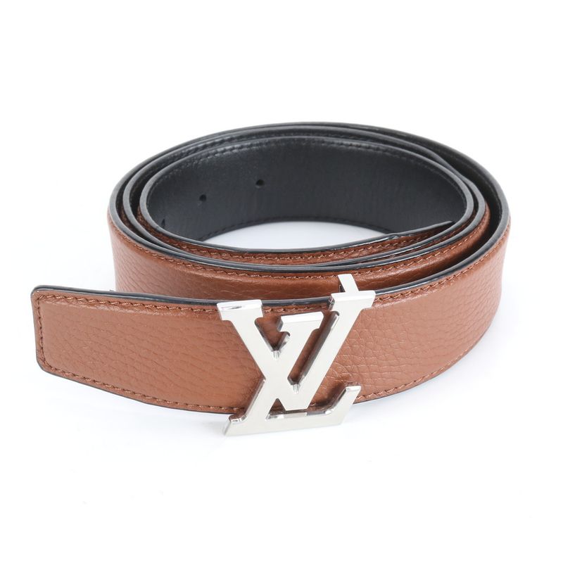 Louis Vuitton LV Heritage Reversible 35mm (138in) Leather Belt M8220 Brown