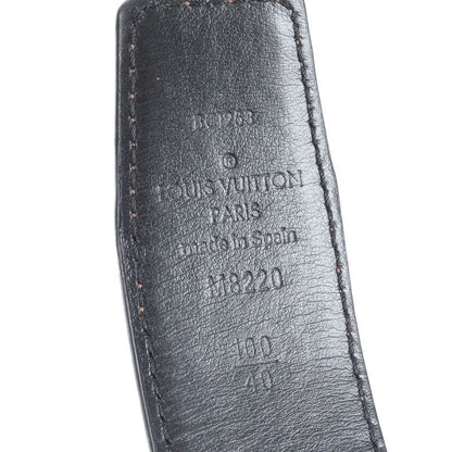 Louis Vuitton LV Heritage Reversible 35mm (138in) Leather Belt M8220 Brown