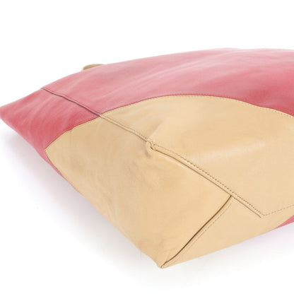 Celine Horizontal Cabas Leather Tote Bag Shoulder Bicolor A4 Women ERE Cx27-8