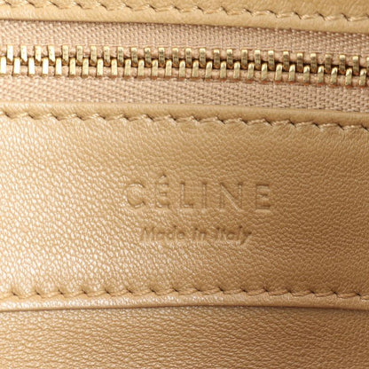 Celine Horizontal Cabas Leather Tote Bag Shoulder Bicolor A4 Women ERE Cx27-8