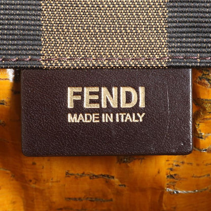 Fendi With Hologram Seal Pecan Leather Tote Bag Hand 8bh235 Brown A4 Women ERE