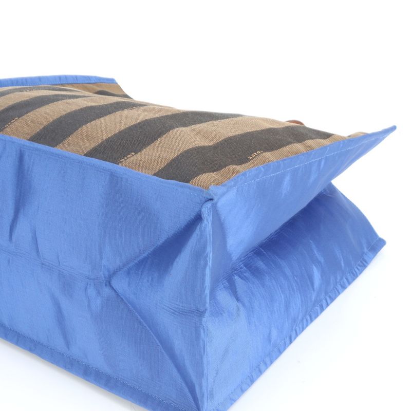 Fendi With Hologram Seal Pecan Leather Tote Bag Hand 8bh235 Brown A4 Women ERE