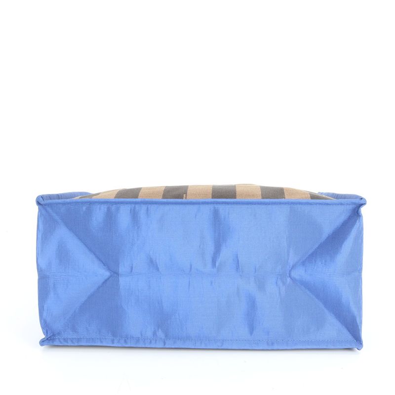 Fendi With Hologram Seal Pecan Leather Tote Bag Hand 8bh235 Brown A4 Women ERE