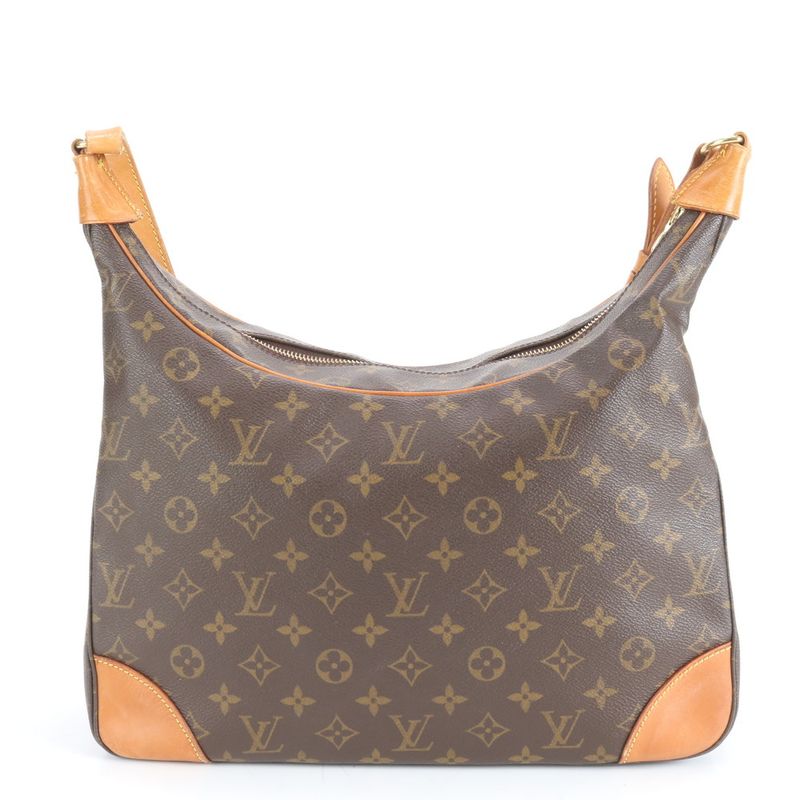 Louis Vuitton Monogram Boulogne 35 M51260 Leather Shoulder Bag Shoulder Tote