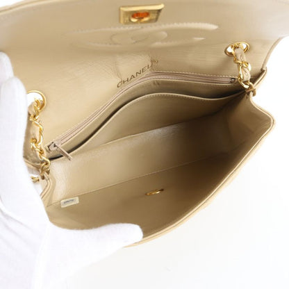 Chanel Authenticity Card With Serial Matelasse Lamb Leather Chain Shoulder Bag