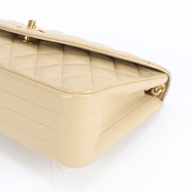 Chanel Authenticity Card With Serial Matelasse Lamb Leather Chain Shoulder Bag