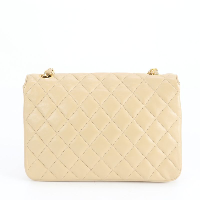 Chanel Authenticity Card With Serial Matelasse Lamb Leather Chain Shoulder Bag