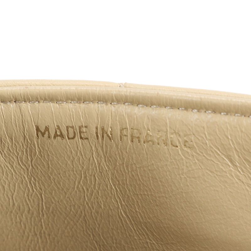 Chanel Authenticity Card With Serial Matelasse Lamb Leather Chain Shoulder Bag