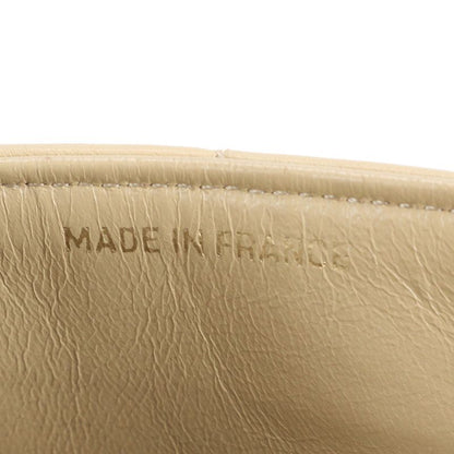 Chanel Authenticity Card With Serial Matelasse Lamb Leather Chain Shoulder Bag