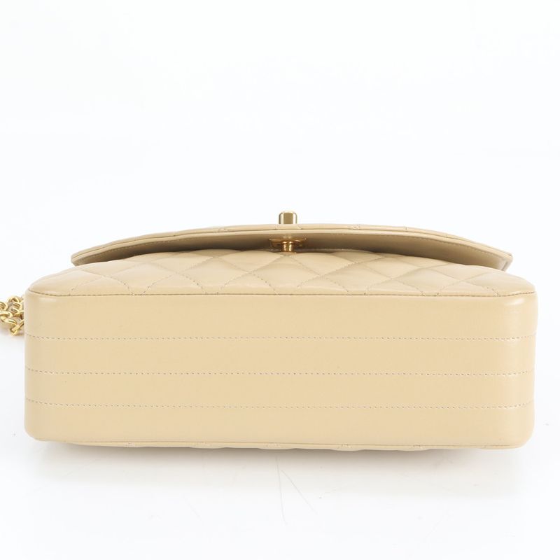 Chanel Authenticity Card With Serial Matelasse Lamb Leather Chain Shoulder Bag