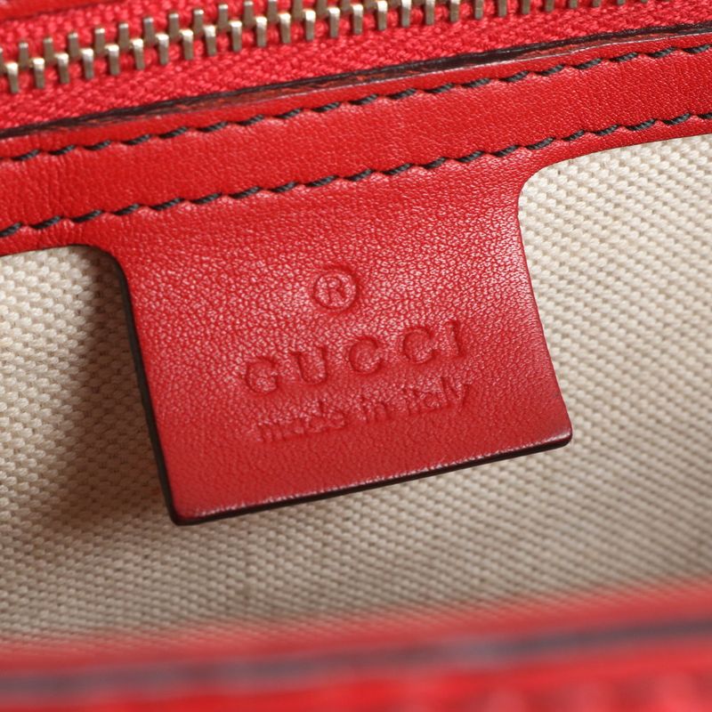 Guccissima Emily Horsebit Leather 2WAY Shoulder Bag Crossbody Tote 295408