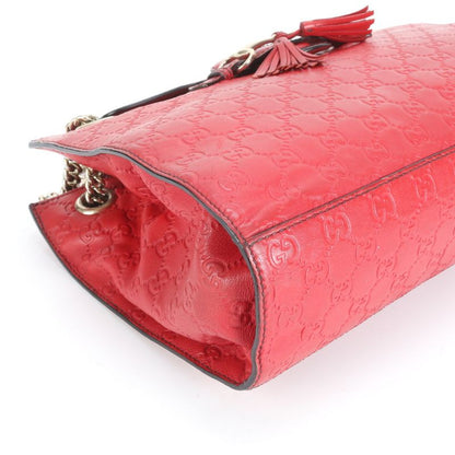 Guccissima Emily Horsebit Leather 2WAY Shoulder Bag Crossbody Tote 295408