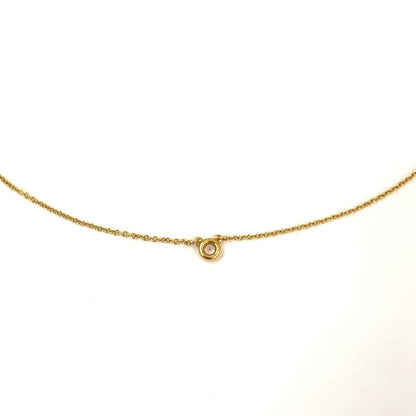 Tiffany & Co By-the-yard 18K Yellow Gold And Diamonds Gold Necklace