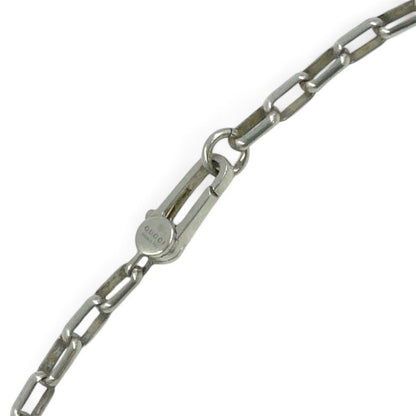 Gucci Interlocking G Logo Ag925 Silver Necklace