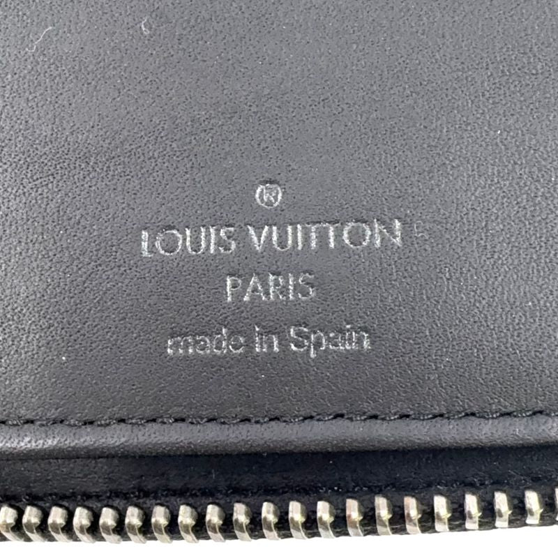 Louis Vuitton Zippy Wallet Vertical Damier Infini Damier Infini Onyx Leather