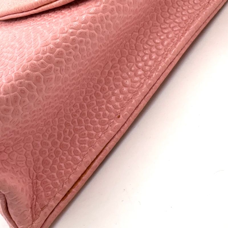 Chanel Coco Mark Multi-case Serial No 8 Pink Caviar Skin Cigarette Case