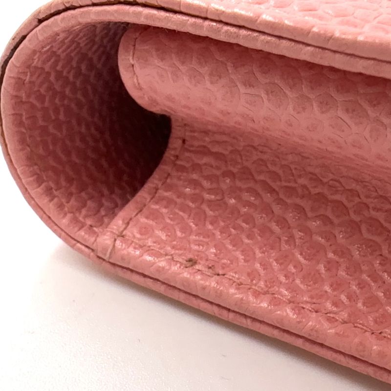 Chanel Coco Mark Multi-case Serial No 8 Pink Caviar Skin Cigarette Case