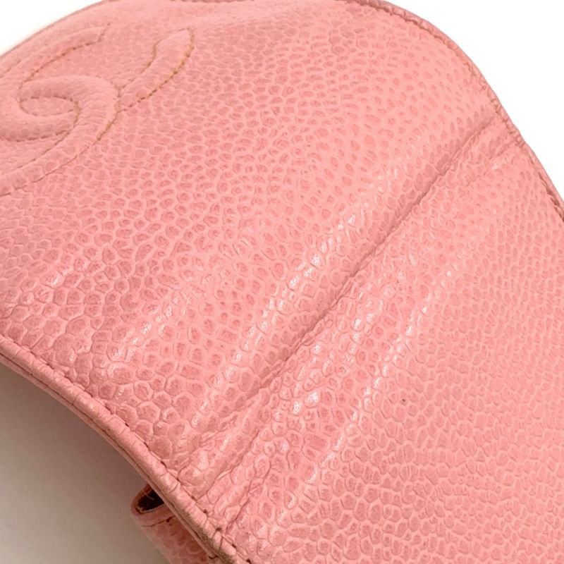 Chanel Coco Mark Multi-case Serial No 8 Pink Caviar Skin Cigarette Case