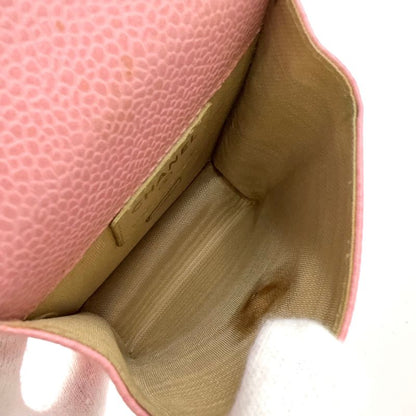 Chanel Coco Mark Multi-case Serial No 8 Pink Caviar Skin Cigarette Case