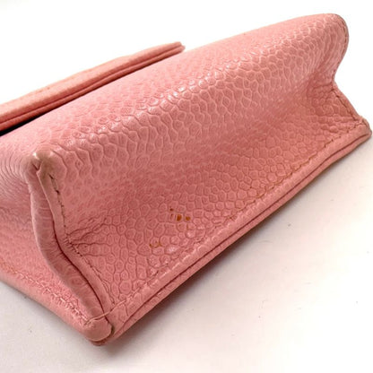 Chanel Coco Mark Multi-case Serial No 8 Pink Caviar Skin Cigarette Case