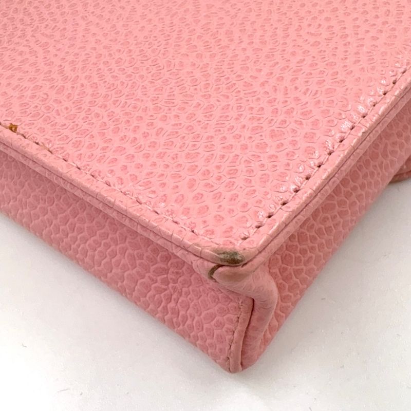 Chanel Coco Mark Multi-case Serial No 8 Pink Caviar Skin Cigarette Case