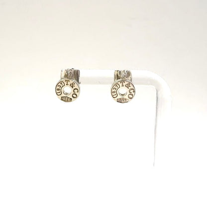 Tiffany & Co 1837 Circle Sv925 Silver Earrings