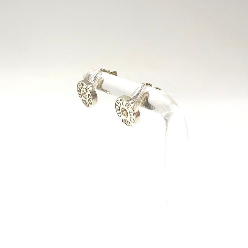 Tiffany & Co 1837 Circle Sv925 Silver Earrings