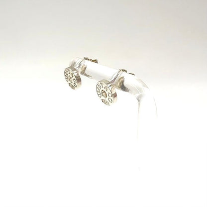Tiffany & Co 1837 Circle Sv925 Silver Earrings