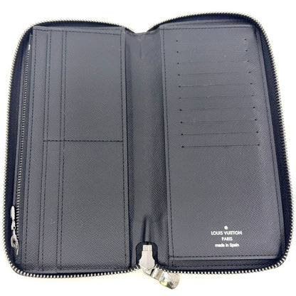 Louis Vuitton Zippy Wallet Vertical Monogram Eclipse Monogram Eclipse Leather