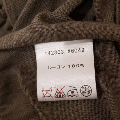 Gucci Short Sleeve Cut And Sewn Size XS Women - 142303x6049 Dark Brown Frill