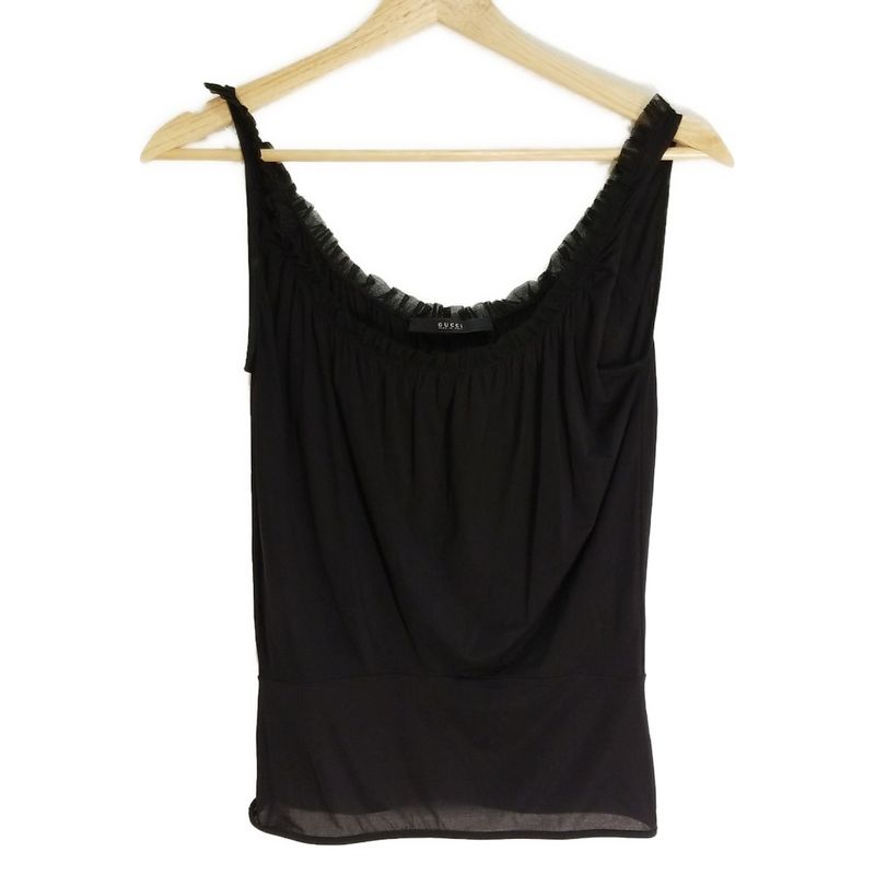 Gucci Camisole Size 38 S Women's - 232-6030-4535 Black Lace