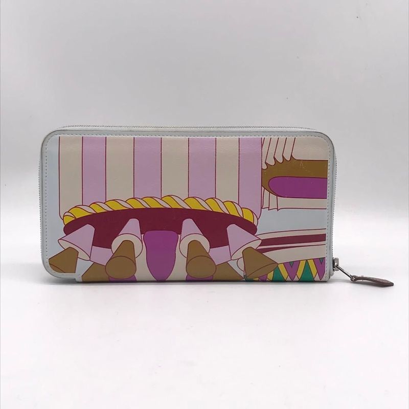 Hermes Azap Silk in Patisserie Francaise Bleu Brum Wallet Price Negotiation