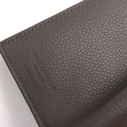 Saint Laurent/Yves Saint Laurent Wallet Women Leather Genuine Gray 459784 Tiny