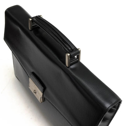 Prada Bags Briefcase Business Bag Business Men Leather Genuine Leather Black