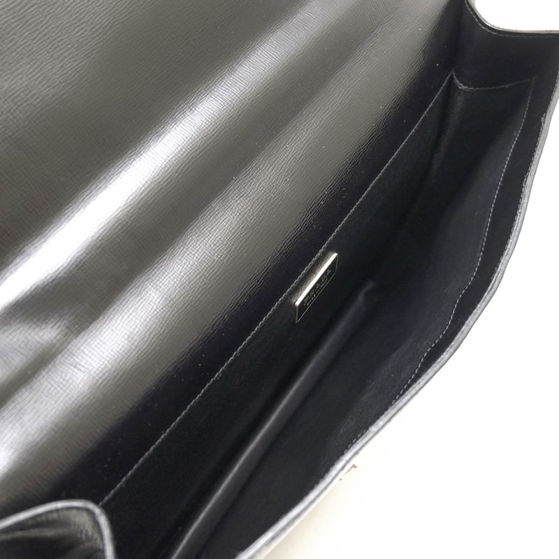 Prada Bags Briefcase Business Bag Business Men Leather Genuine Leather Black