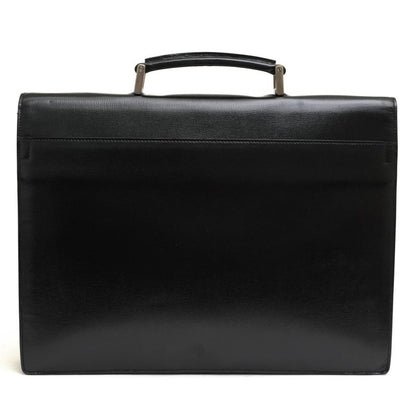Prada Bags Briefcase Business Bag Business Men Leather Genuine Leather Black
