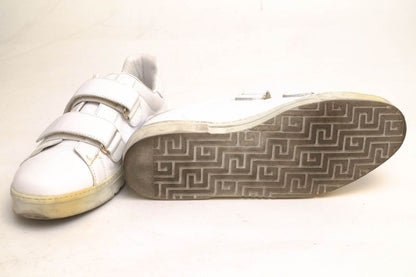 Gucci Shoes Sneakers Shoes Low Cut Ladies Women Leather Genuine White 138733