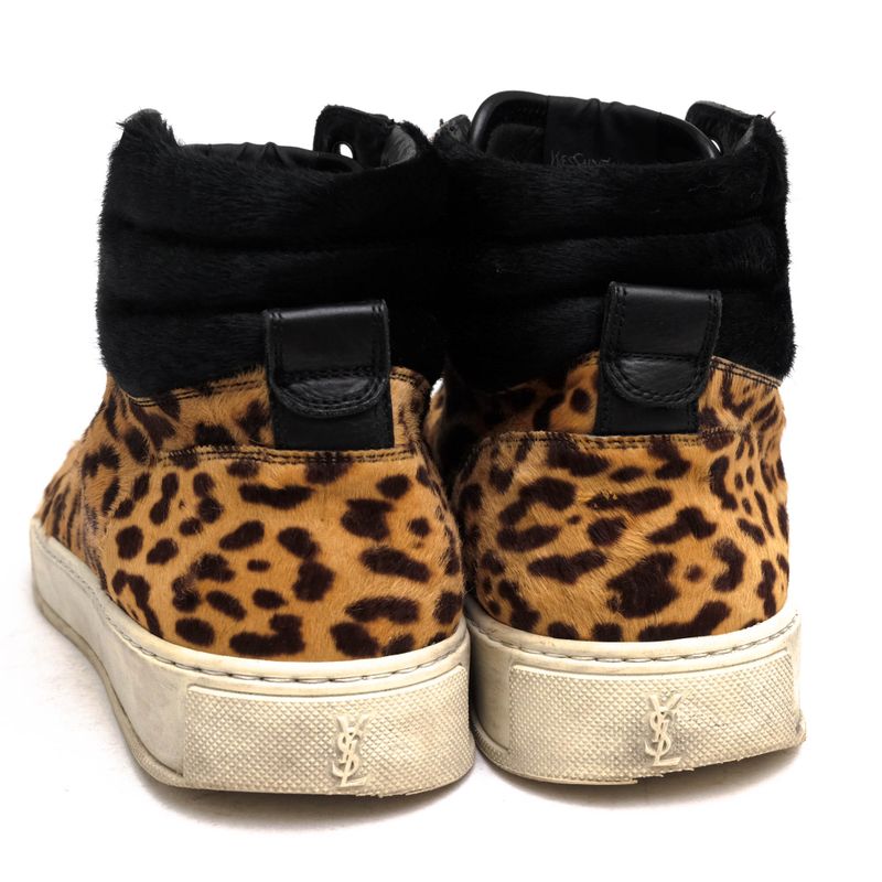 Saint Laurent/Yves Saint Laurent Shoes Sneakers Shoes High Cut Men Leather