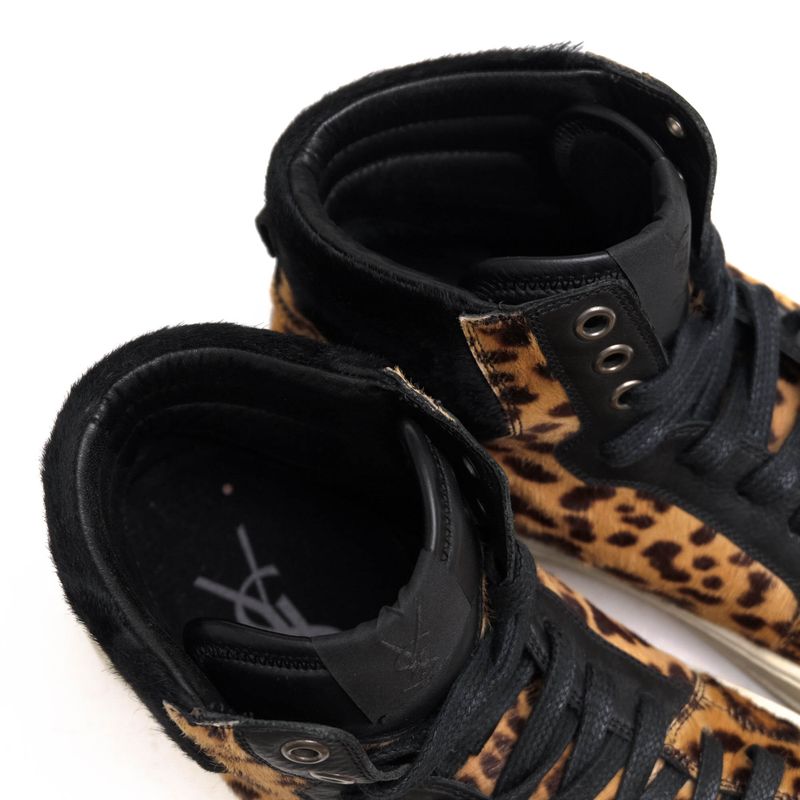 Saint Laurent/Yves Saint Laurent Shoes Sneakers Shoes High Cut Men Leather