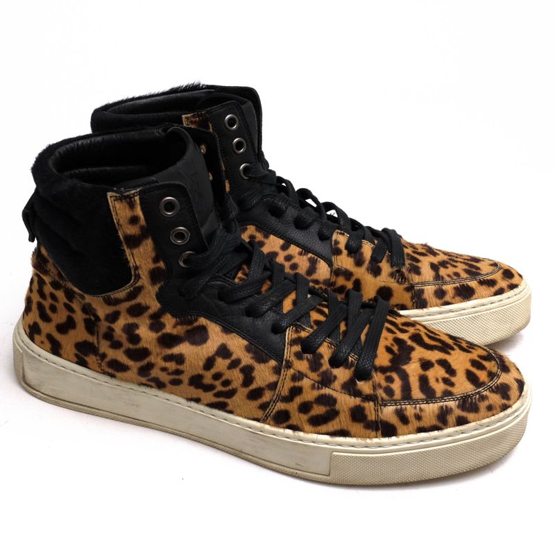 Saint Laurent/Yves Saint Laurent Shoes Sneakers Shoes High Cut Men Leather