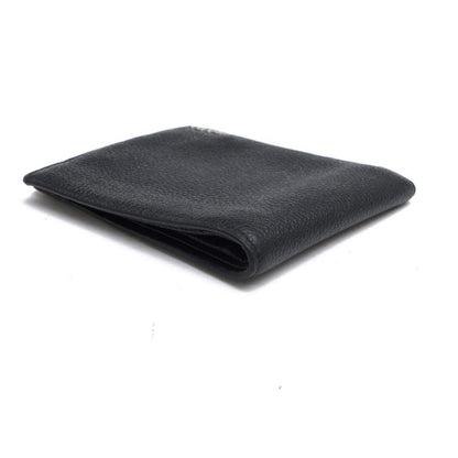 Prada Wallet Men Wallet Leather Genuine Leather Black 2mo513 Vitmicro Grain