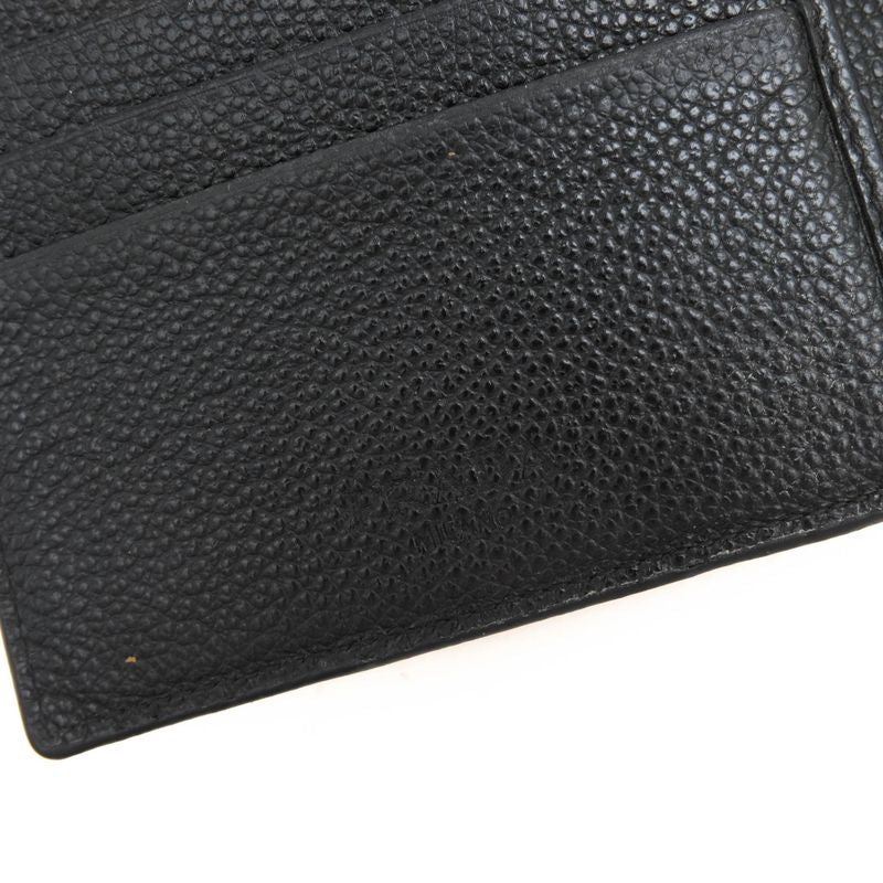 Prada Wallet Men Wallet Leather Genuine Leather Black 2mo513 Vitmicro Grain