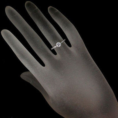 Tiffany & Co Harmony 042ct F-vs2-3ex Diamond Ring Pt950