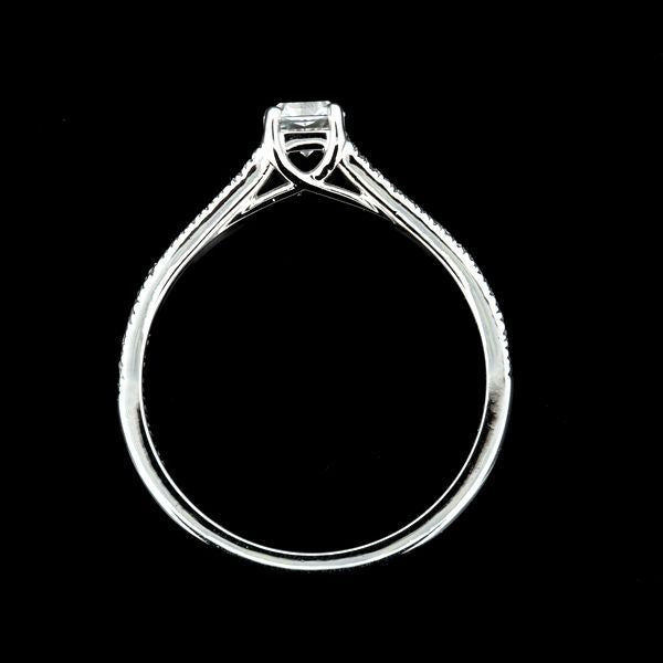 Tiffany & Co Lucida 030ct D-vvs1-ex Diamond Ring Pt950