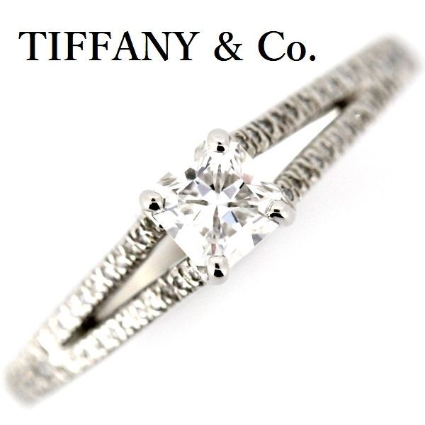 Tiffany & Co Lucida 030ct D-vvs1-ex Diamond Ring Pt950