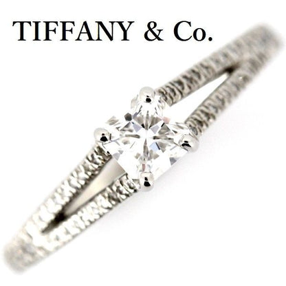 Tiffany & Co Lucida 030ct D-vvs1-ex Diamond Ring Pt950