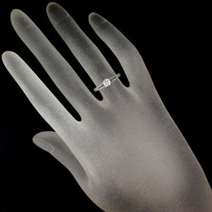 Tiffany & Co Lucida 030ct D-vvs1-ex Diamond Ring Pt950