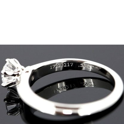 Tiffany & Co Solitaire 059ct Diamond Ring D-vs1 Pt950