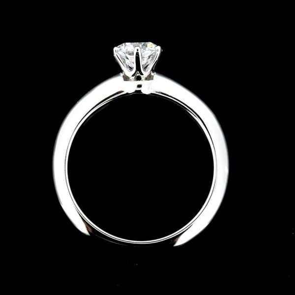 Tiffany & Co Solitaire 059ct Diamond Ring D-vs1 Pt950