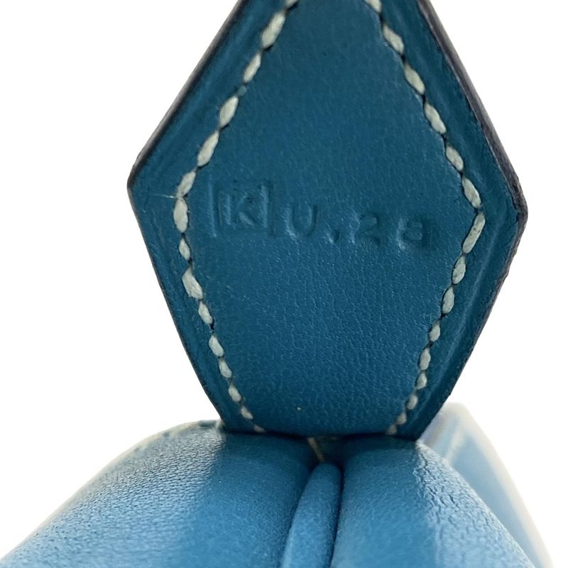 Hermes Bolide 1923 31cm (1220in) Blue Jean Silver Hardware